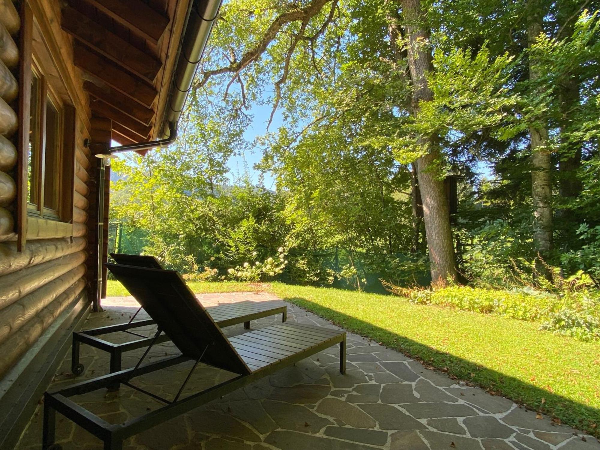 Huette Am Wald Villa Hof bei Salzburg Eksteriør billede