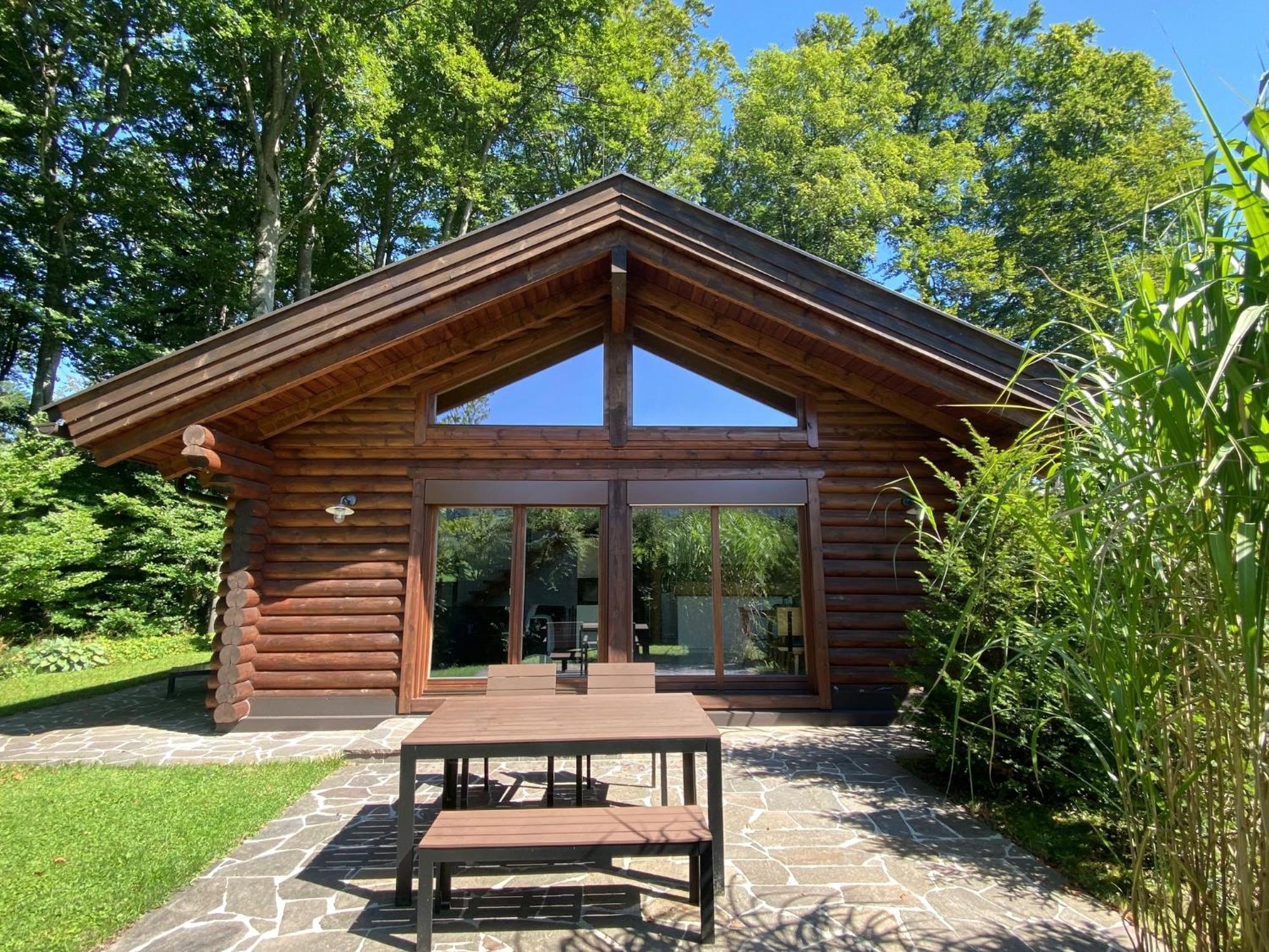 Huette Am Wald Villa Hof bei Salzburg Eksteriør billede