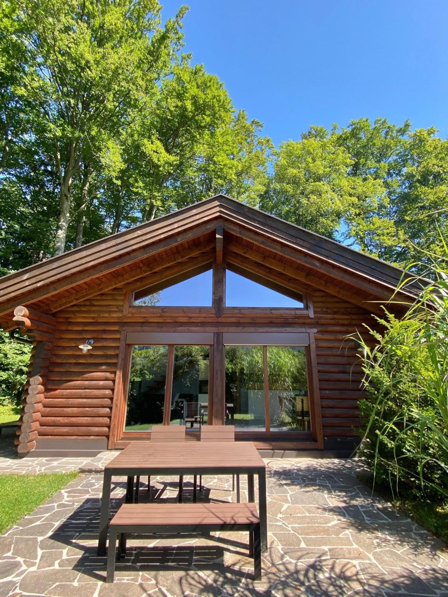 Huette Am Wald Villa Hof bei Salzburg Eksteriør billede